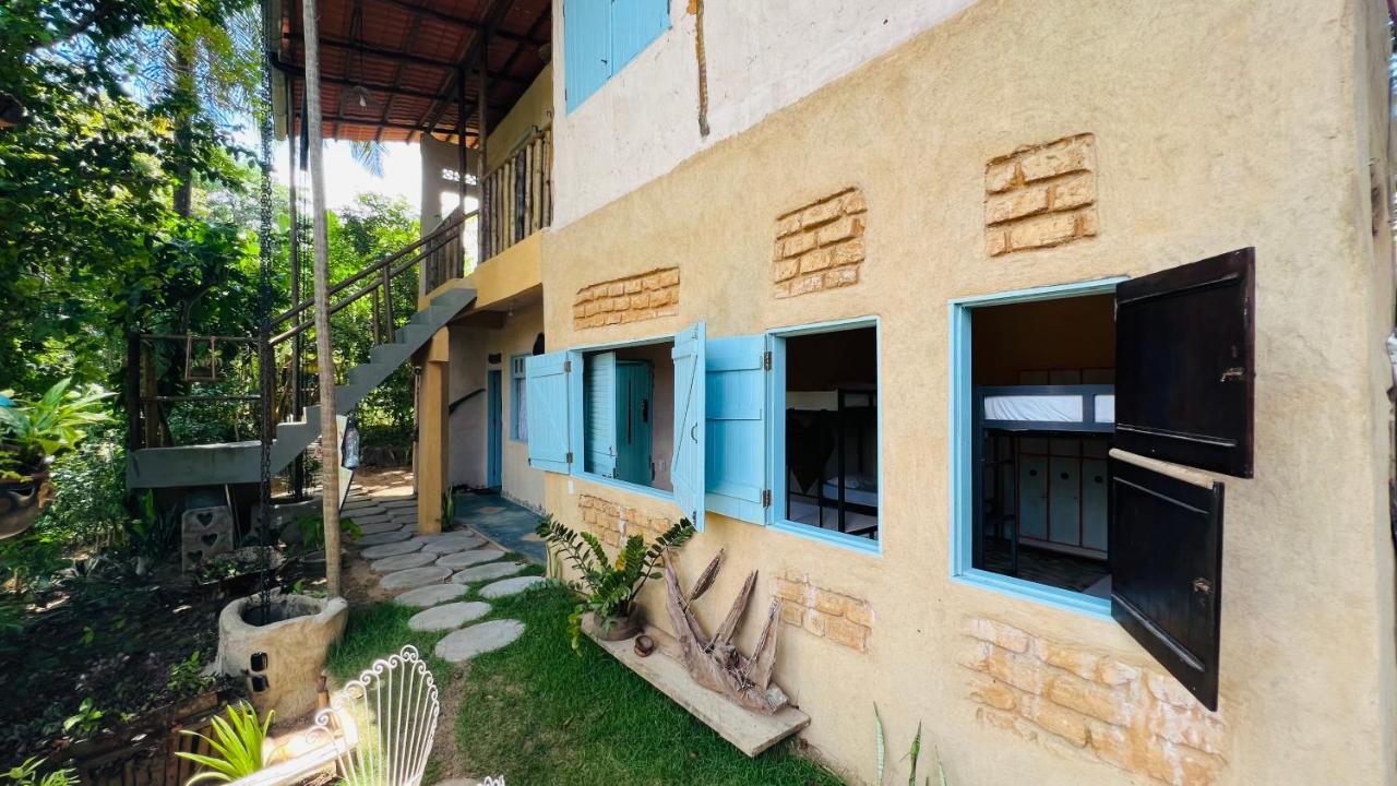 Eco Hostel Bosque Di Barro Velha Boipeba Экстерьер фото
