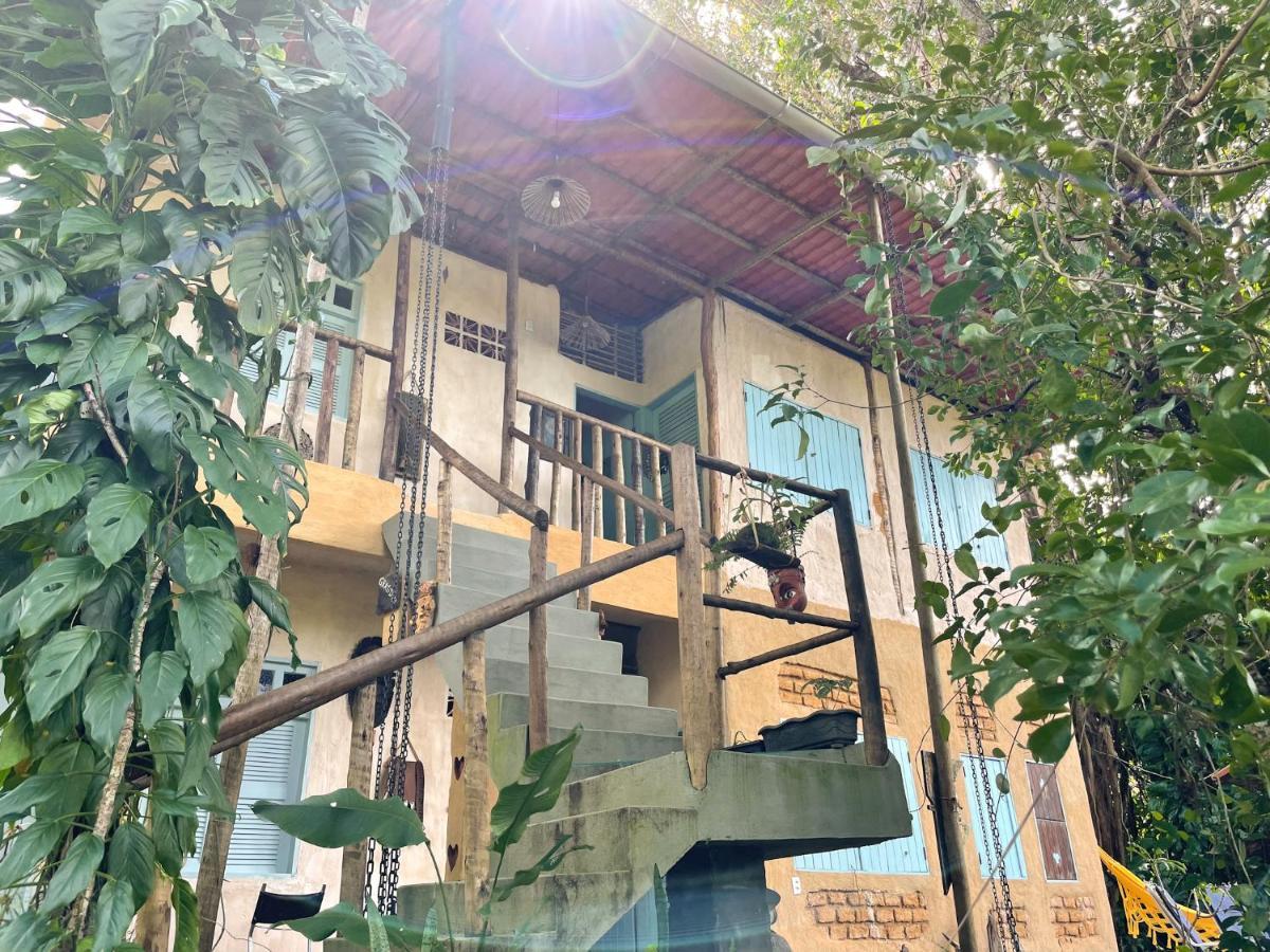 Eco Hostel Bosque Di Barro Velha Boipeba Экстерьер фото