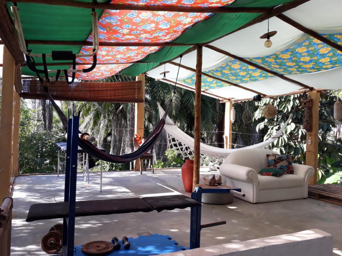 Eco Hostel Bosque Di Barro Velha Boipeba Экстерьер фото