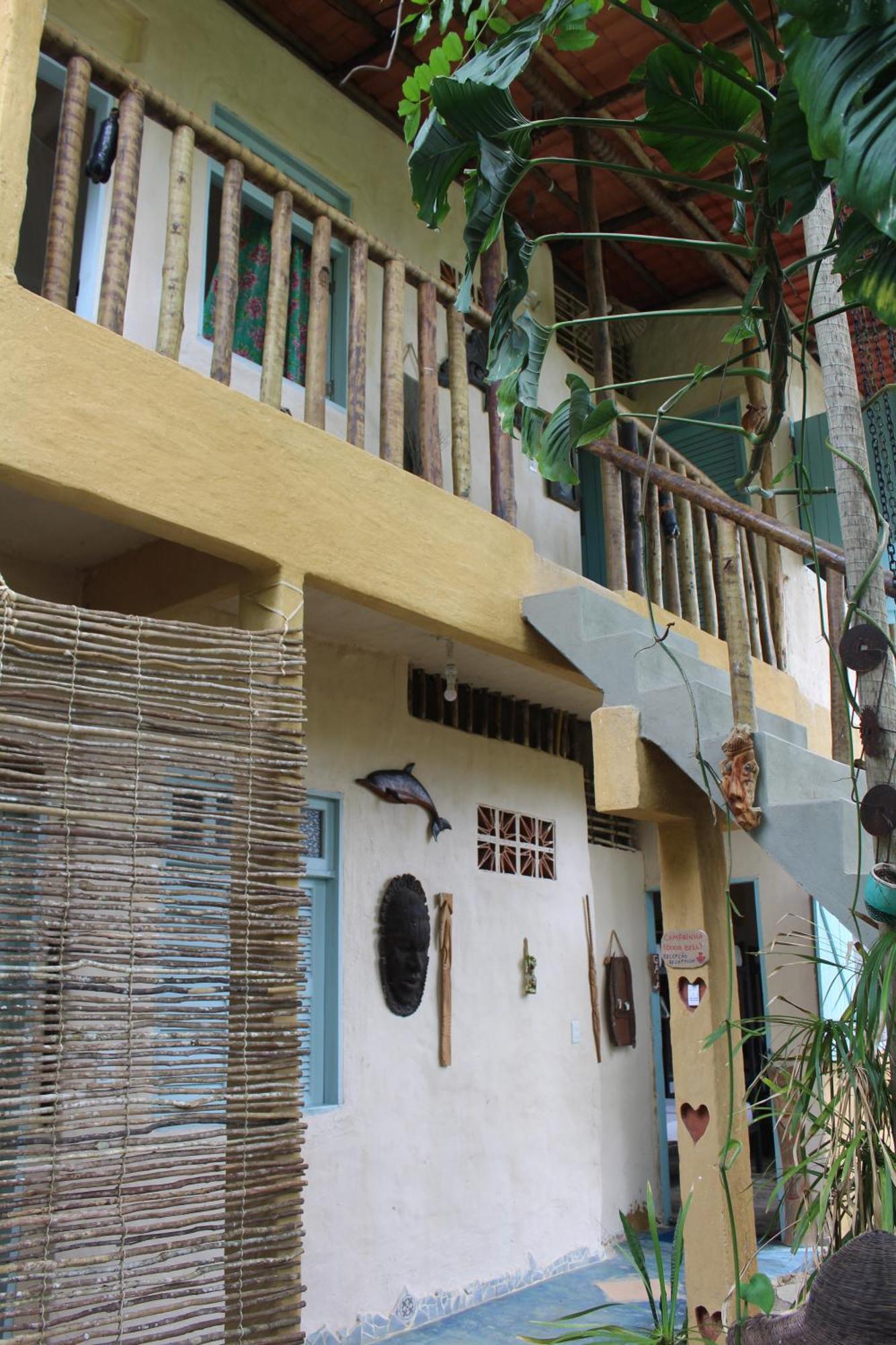 Eco Hostel Bosque Di Barro Velha Boipeba Экстерьер фото